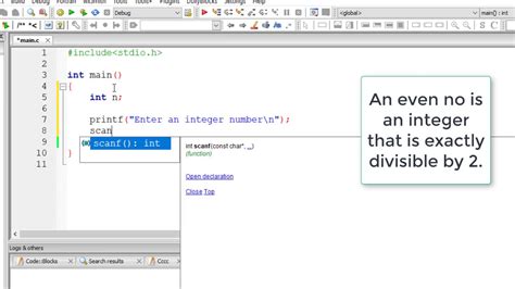 check a program to check even.